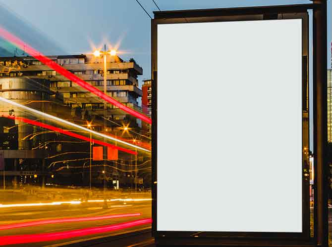 outdoor advertisement